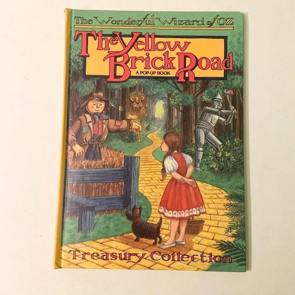 Vintage 1991 Wizard of Oz Childrens Pop Up Book The Yellow Brick Road